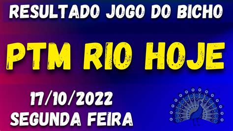 resultado ptm rio de hoje